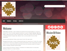 Tablet Screenshot of indianweavesourcing.org